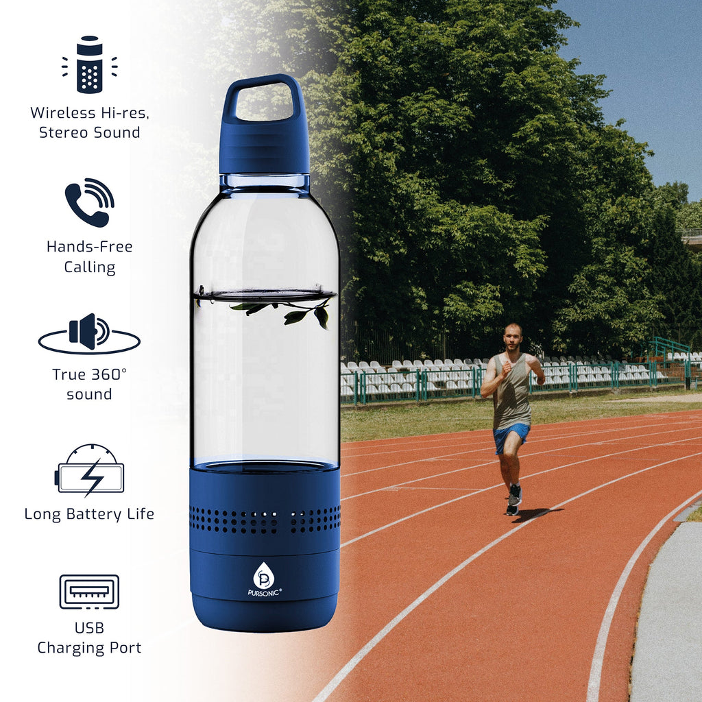 Pursonic 2 - in - 1 Water Bottle with Built - In Wireless Speaker - Gmoh LuxuryPursonic 2 - in - 1 Water Bottle with Built - In Wireless SpeakerSPEAKERGmoh Luxury