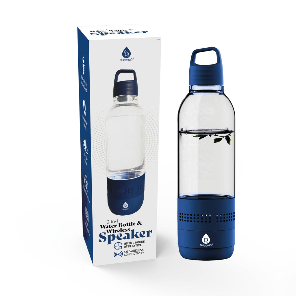 Pursonic 2 - in - 1 Water Bottle with Built - In Wireless Speaker - Gmoh LuxuryPursonic 2 - in - 1 Water Bottle with Built - In Wireless SpeakerSPEAKERGmoh Luxury